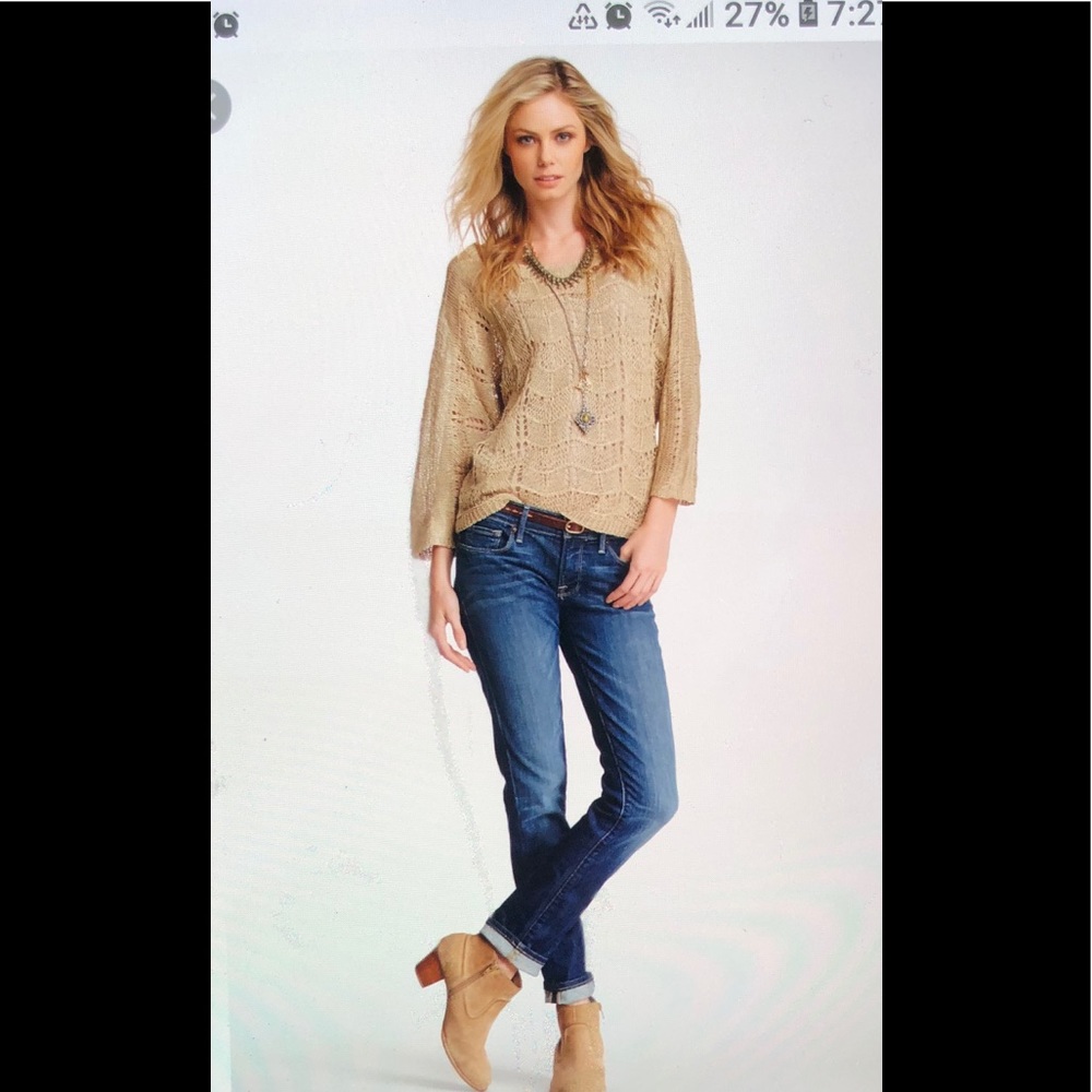Lucky brand Cate stacked skinny jeans